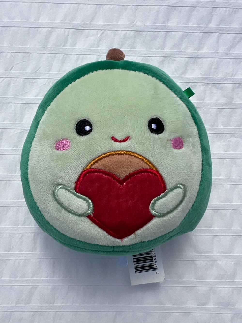 Squishmallow Valentine Austin the Avocado 5 inch Kellytoy Soft Plush Toy